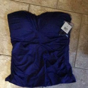 Bandeau tankini top only